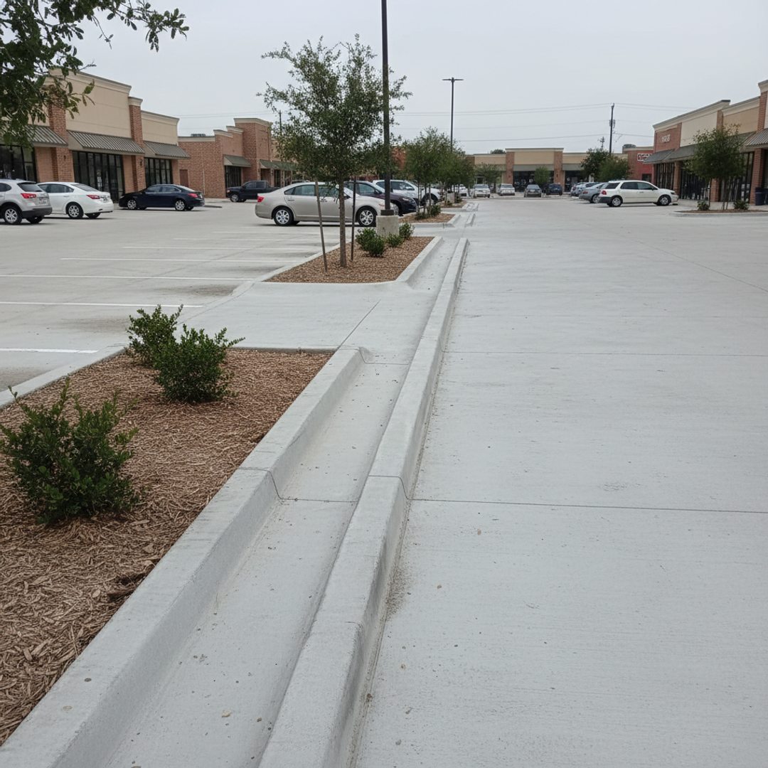 Midway Concrete completed project