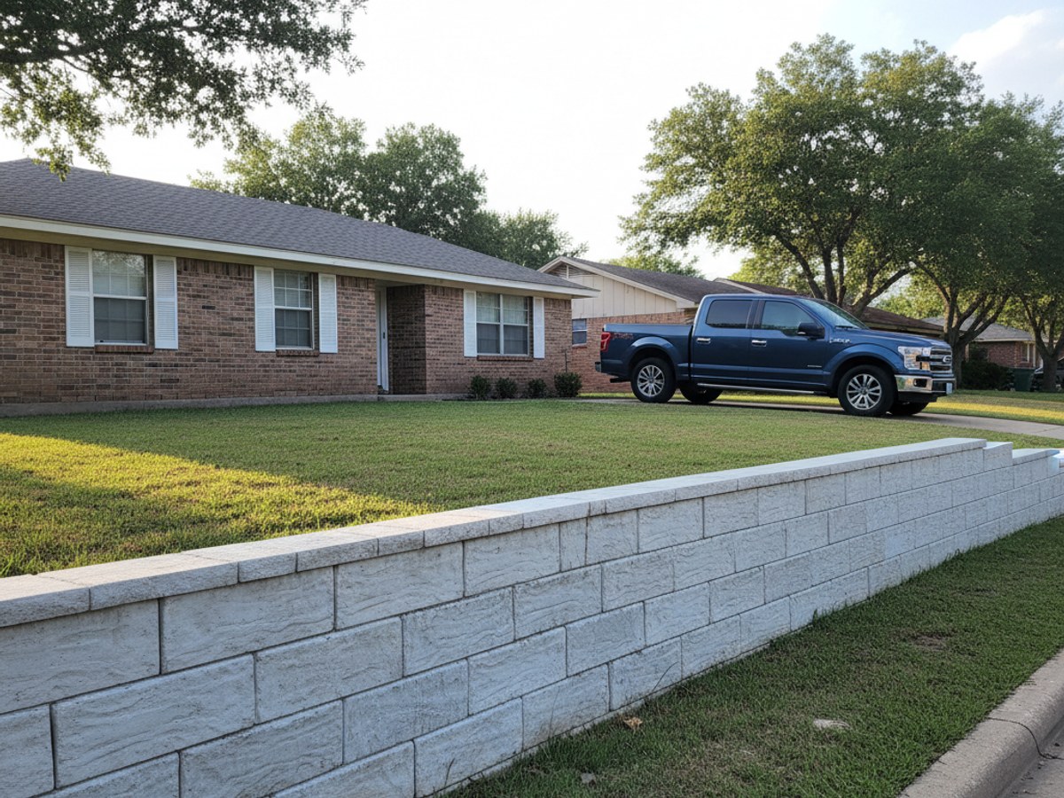 Concrete Sidewalks & Walkways completed by Midway Concrete in Miles, TX