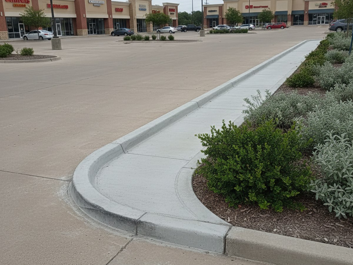 Concrete Retaining Walls completed by Midway Concrete in Wall, TX