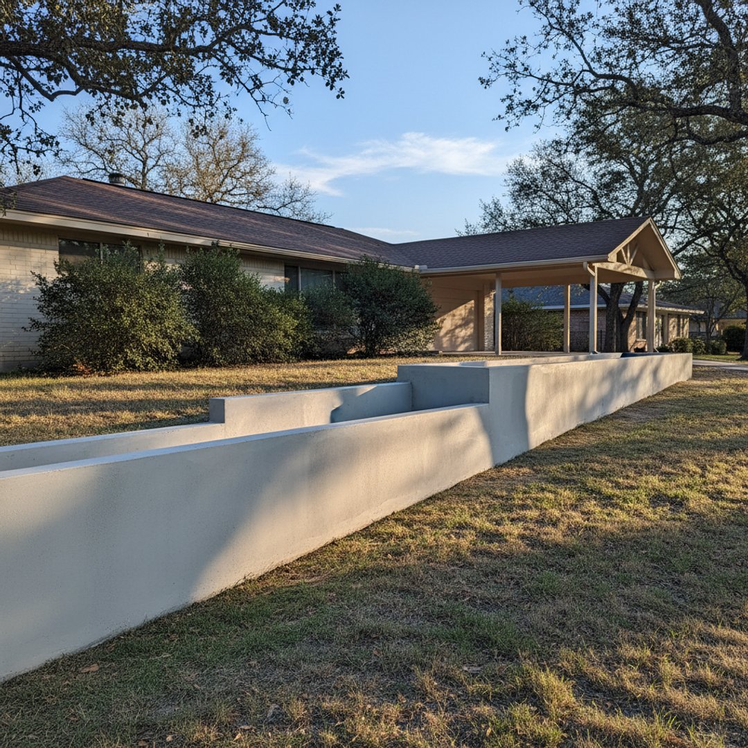 Concrete Sidewalks & Walkways completed by Midway Concrete in Winters, TX