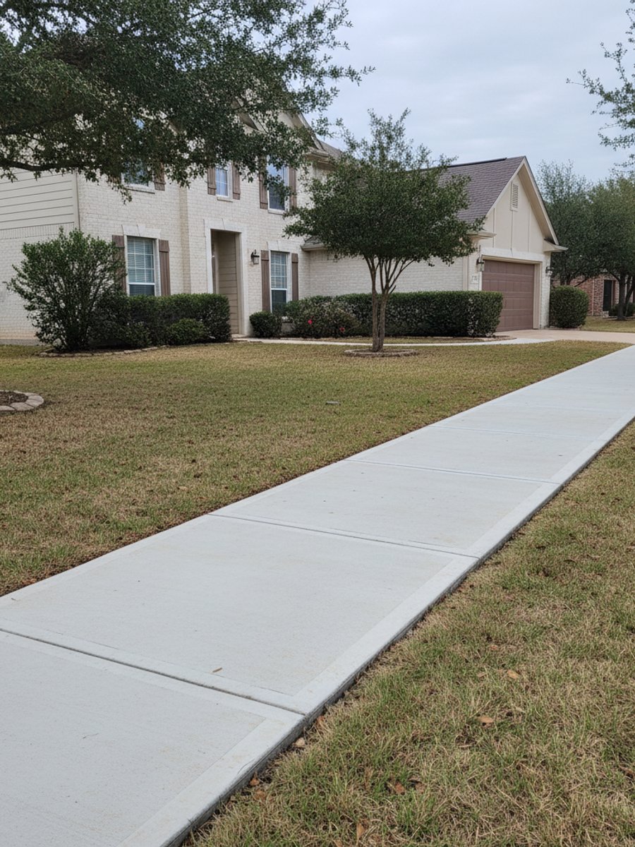 Concrete Repair completed by Midway Concrete in Ballinger, TX